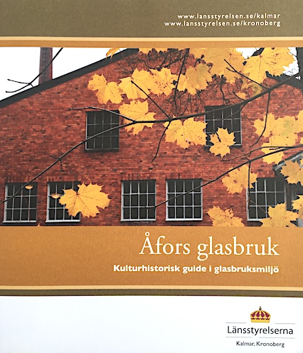 Thomas Lissing bok Åfors glasbruk liten