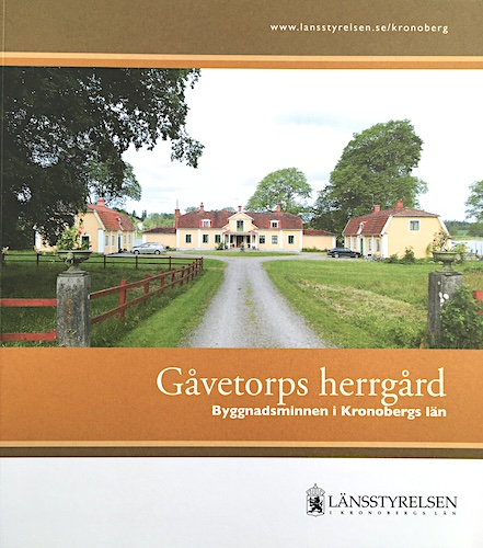 Thomas Lissing bok Gåvetorps herrgård liten